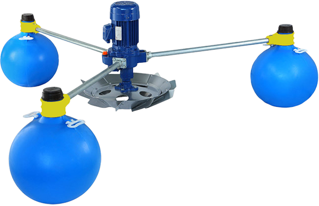 Aerator cu rotor